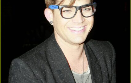 Adam Lambert Kwanza Jones glasses