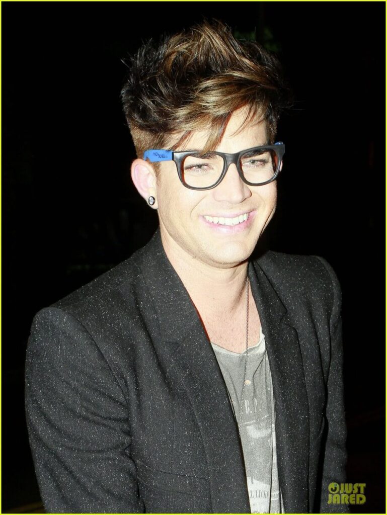 Adam Lambert Kwanza Jones glasses