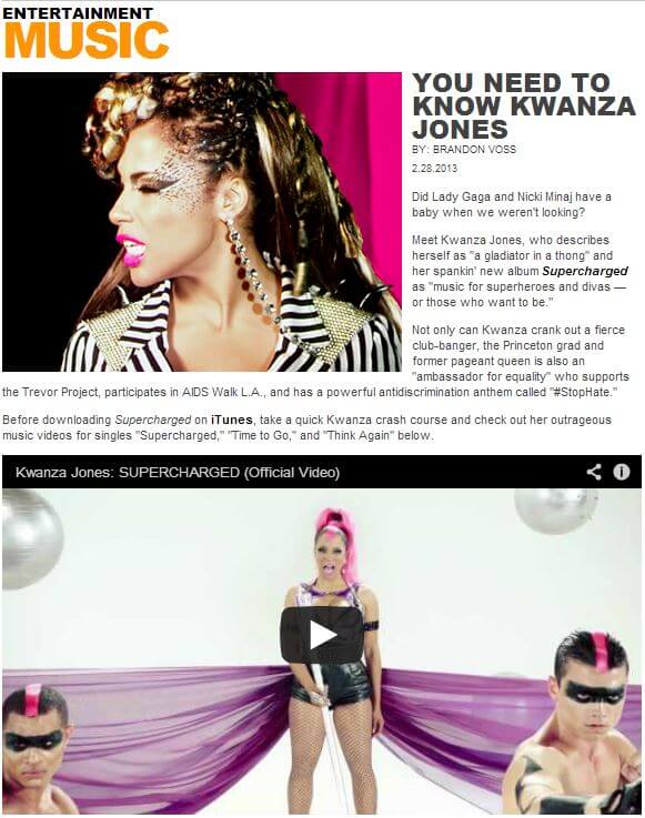 Gay.net - Kwanza Jones