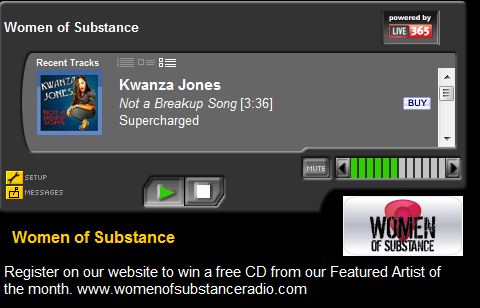 Kwanza Jones feature Women of Substance Radio