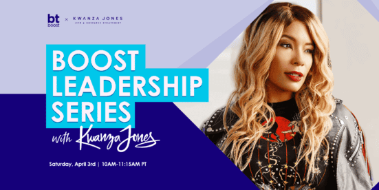 help others - Boost Leadership Series with Kwanza Jones