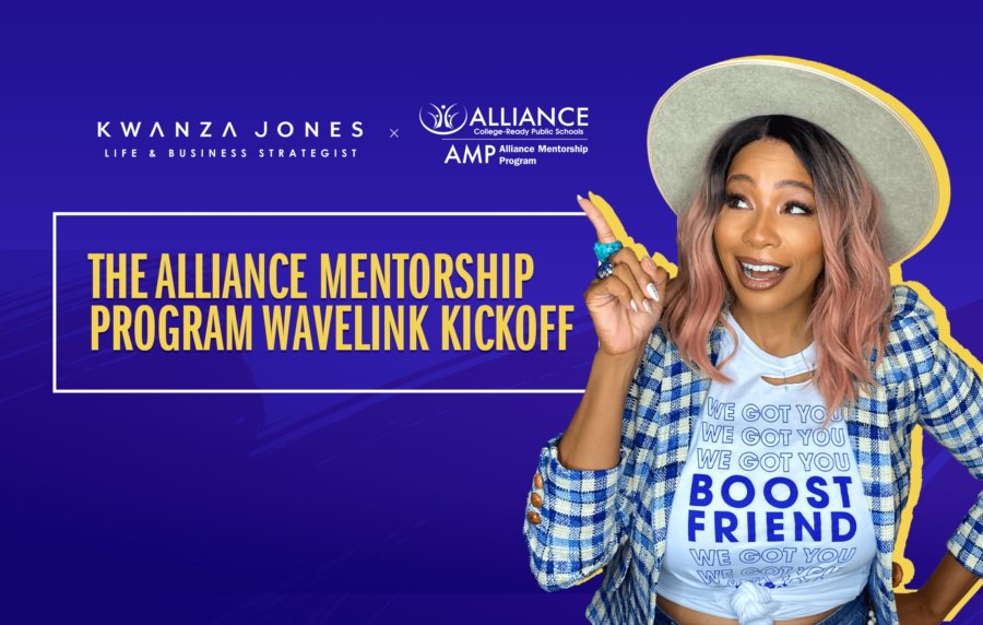 The Alliance Mentorship Program (AMP) WaveLink Kickoff with Kwanza Jones