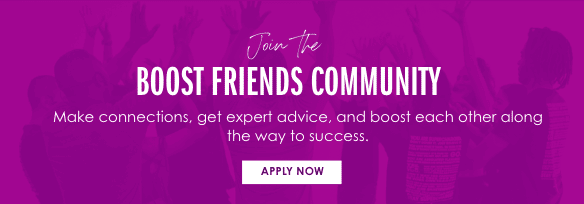 Join the boost friends community banner