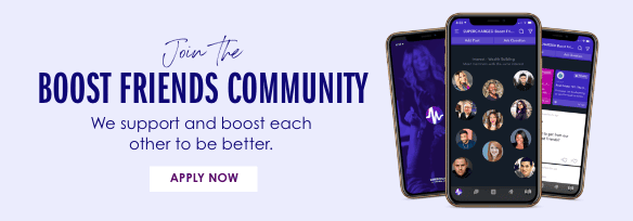 Join the boost friends community 2