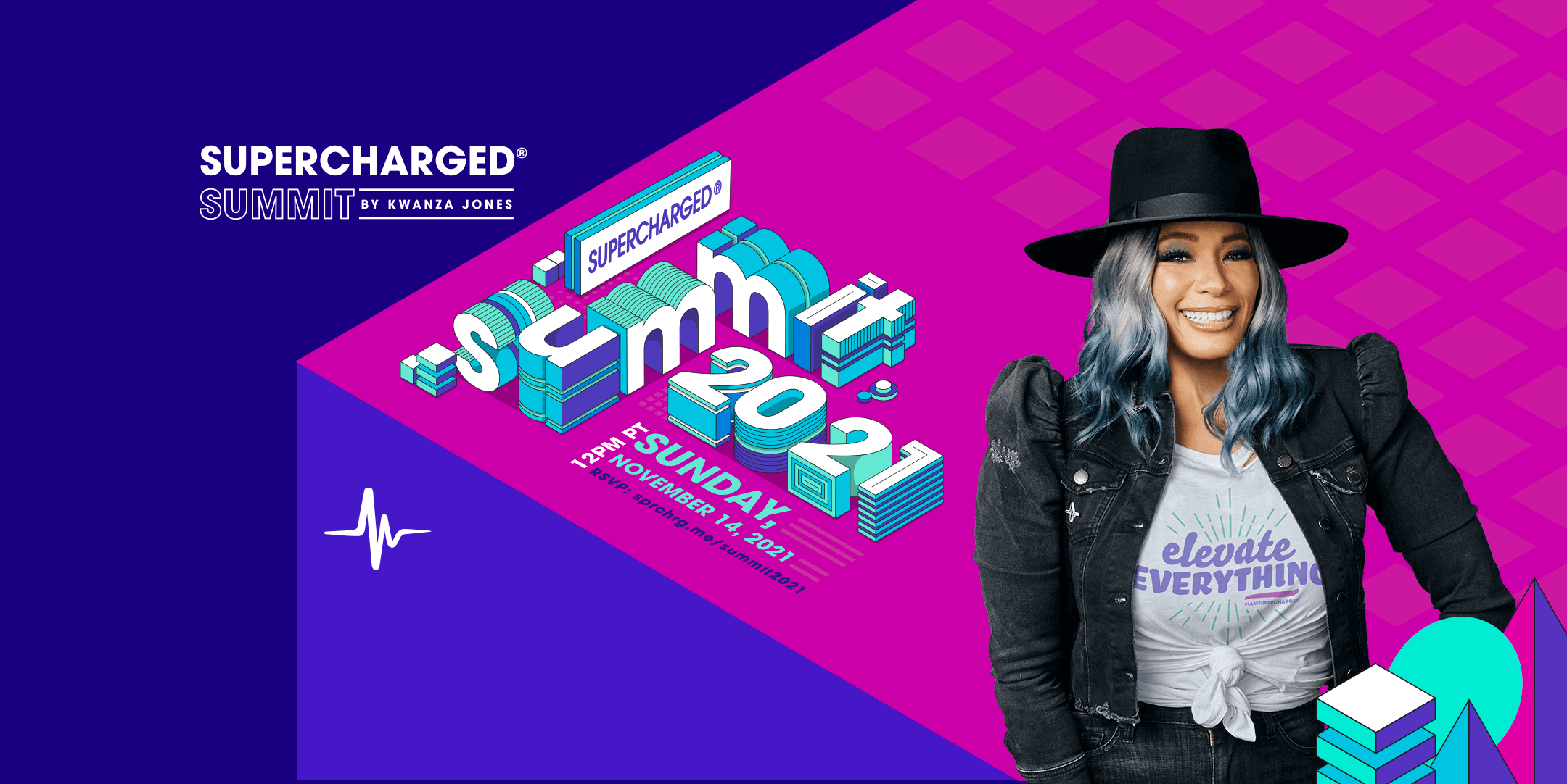 The SUPERCHARGED Virtual Summit 2021 Kwanza Jones