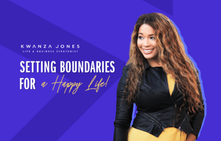 Setting boundaries for a happy life