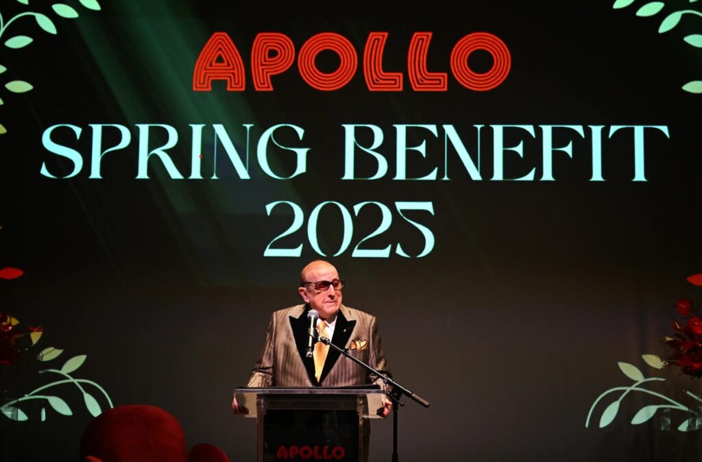 Clive Davis. Photo credit: Shahar Azran/Ivan Piedra/Denise Stephanie for The Apollo