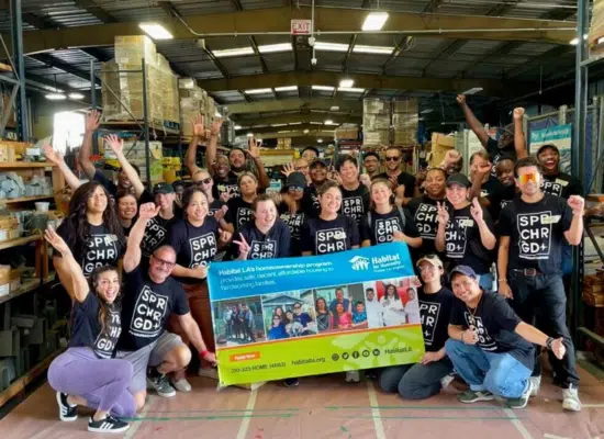 SUPERCHARGED® By Kwanza Jones Volunteering at Habitat For Humanity