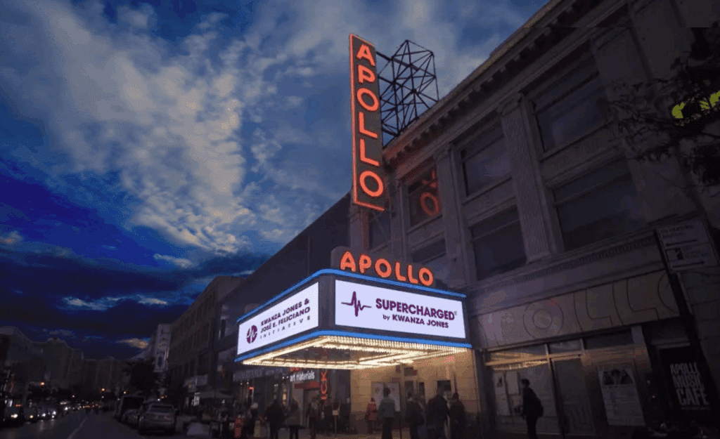 The Apollo SUPERCHARGED by Kwanza Jones and Kwanza Jones and José E. Feliciano Initiative